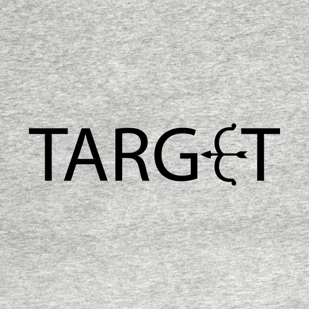 Target one word typography design by DinaShalash